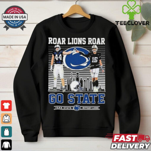 Official Penn State Nittany Lions Roar Lions Roar Go State T Shirt