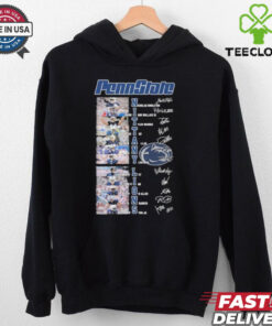 Official Penn State Nittany Lions Team Players 2024 Signatures Shirt