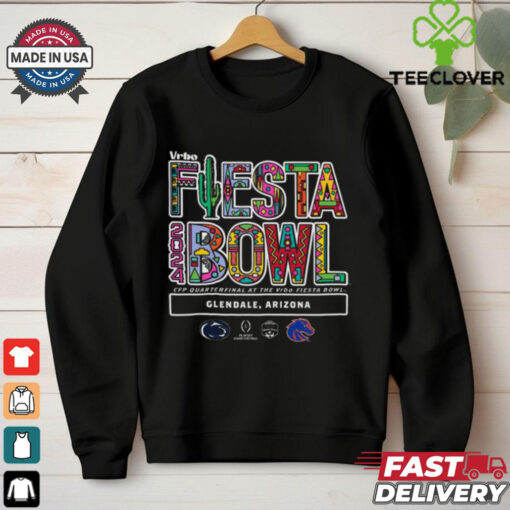 Official Penn State Nittany Lions Vs Boise State Broncos Matchup 2024 CFP Vrbo Fiesta Bowl Desert Lights t shirt