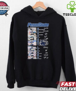 Official Penn State Nittany Lions starting team moments signatures shirt