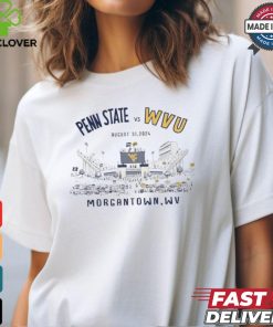 Official Penn State WVU Game vs WVU August 31 2024 T shirt