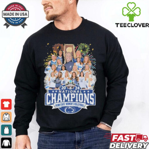 Official Penn State Women’s Volleyball National Champions 2024 Firework Shirt