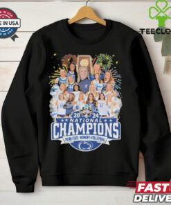 Official Penn State Women’s Volleyball National Champions 2024 Firework Shirt