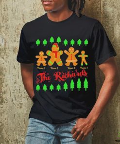 Official Personalised The Gingerbread Family Christmas Tee Shirt