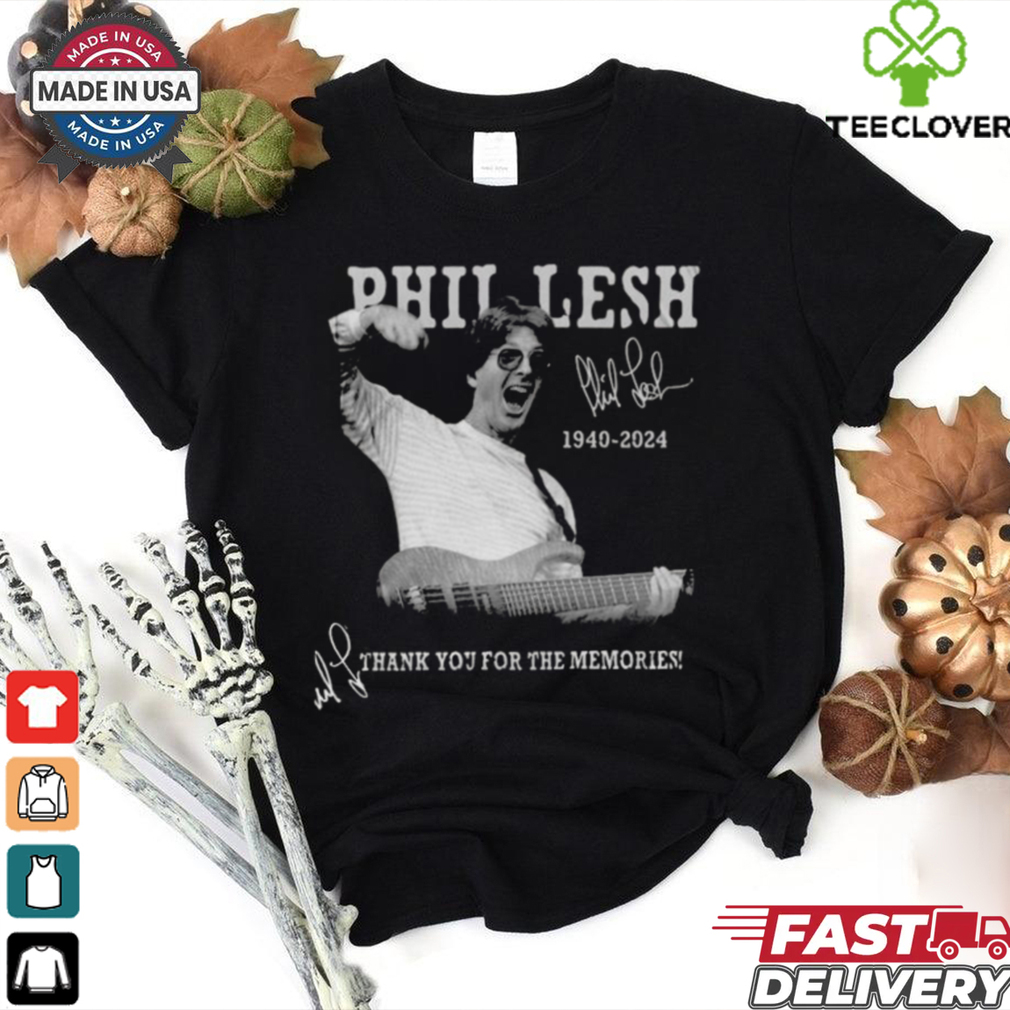 Official Phil Lesh 1940 2024 x Grateful Dead Thank You For The Memories Signature Shirt Official Phil Lesh 1940 2024 x Grateful Dead Thank You For The Memories Signature Shirt