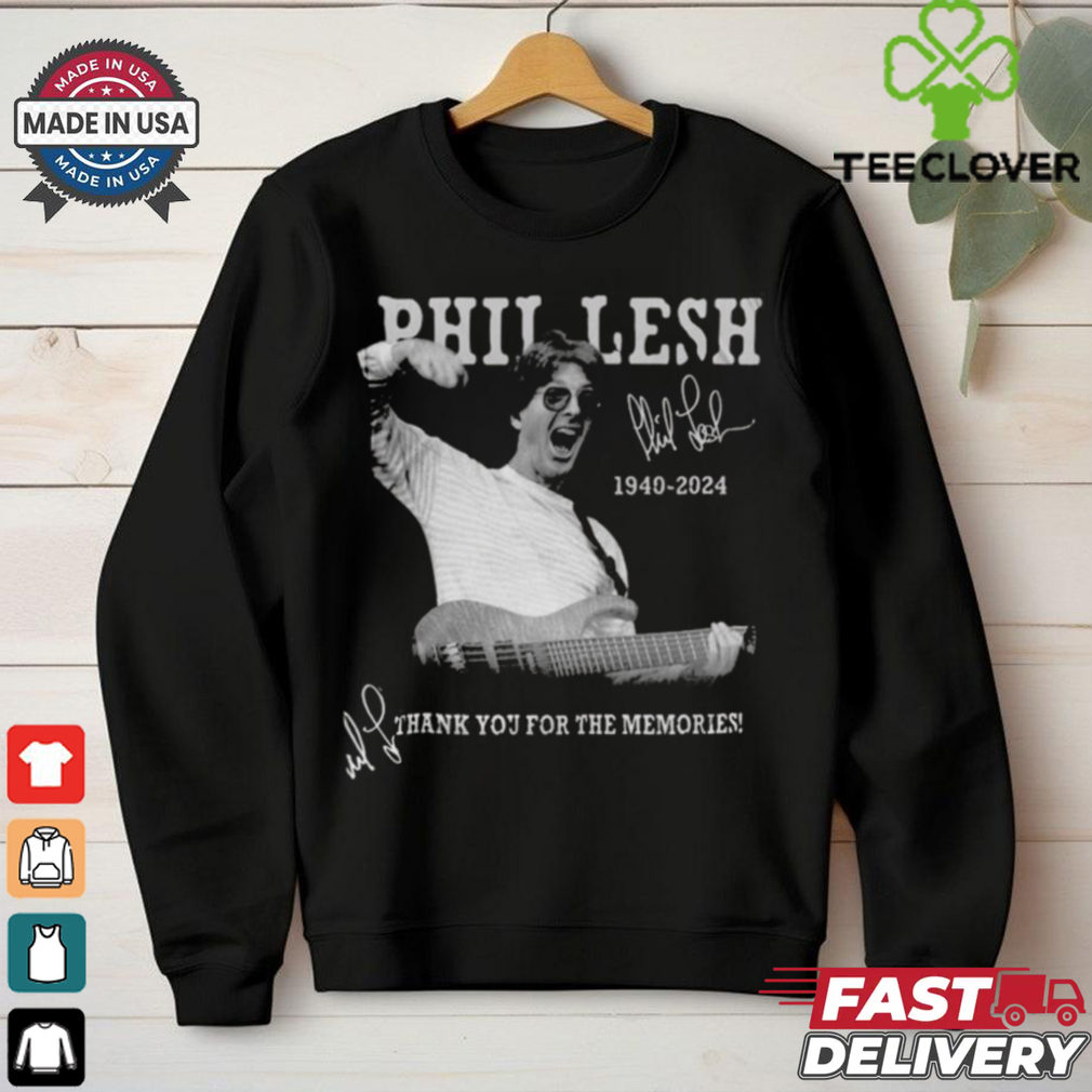 Official Phil Lesh 1940 2024 x Grateful Dead Thank You For The Memories Signature Shirt Official Phil Lesh 1940 2024 x Grateful Dead Thank You For The Memories Signature Shirt