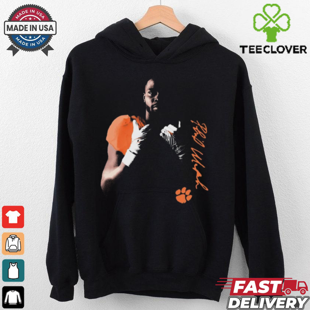 Official Phil Mafah Spotlight Clemson Tigers football Signature t shirt Official Phil Mafah Spotlight Clemson Tigers football Signature t shirt