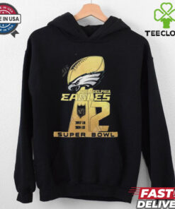Official Philadelphia Eagles 2 Super Bowl 2017 2024 Shirt
