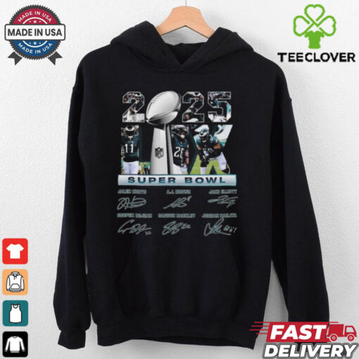 Official Philadelphia Eagles 2025 Super Bowl LIX Championship Shirt