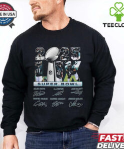 Official Philadelphia Eagles 2025 Super Bowl LIX Championship Shirt