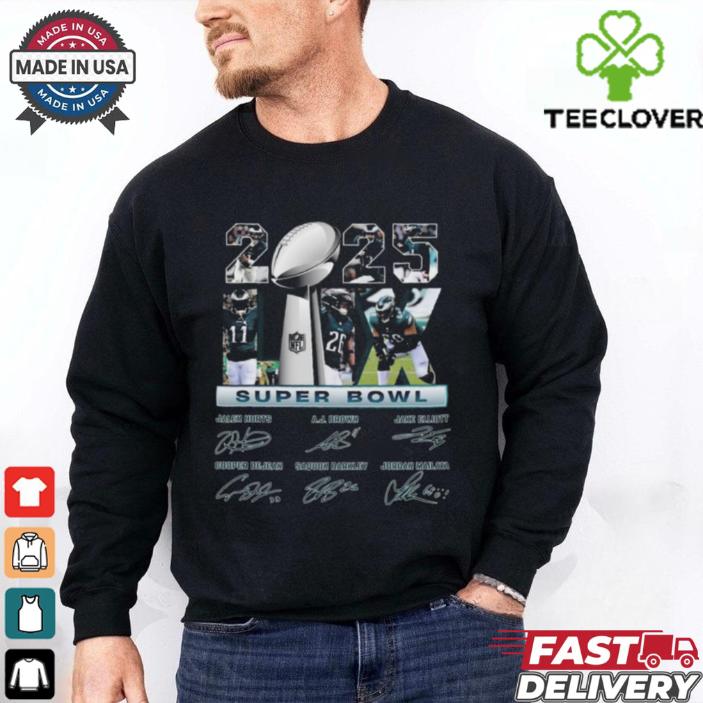 Official Philadelphia Eagles 2025 Super Bowl LIX Championship Shirt Official Philadelphia Eagles 2025 Super Bowl LIX Championship Shirt