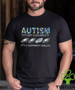 Official Philadelphia Eagles Autism It’s Not A Disability It’s A Different Ability 2023 hoodie, sweater, longsleeve, shirt v-neck, t-shirt