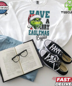 Official Philadelphia Eagles Have A Merry Eaglemas Eagles Grinch Christmas Shirt