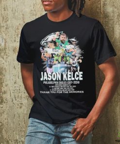 Official Philadelphia Eagles Jason Kelce Thank You For The Memories T Shirt