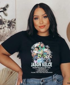 Official Philadelphia Eagles Jason Kelce Thank You For The Memories T Shirt 1 Official Philadelphia Eagles Jason Kelce Thank You For The Memories T Shirt