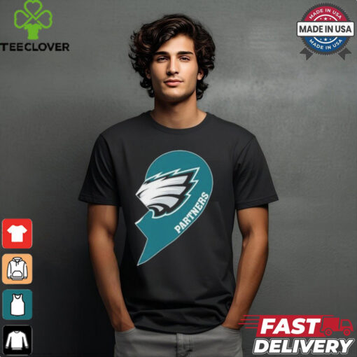 Official Philadelphia Eagles Partners Half Heart Shirt