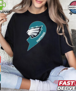 Official Philadelphia Eagles Partners Half Heart Shirt