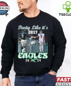 Official Philadelphia Eagles Party Like It’s 2017 Eagles 2024 Shirt
