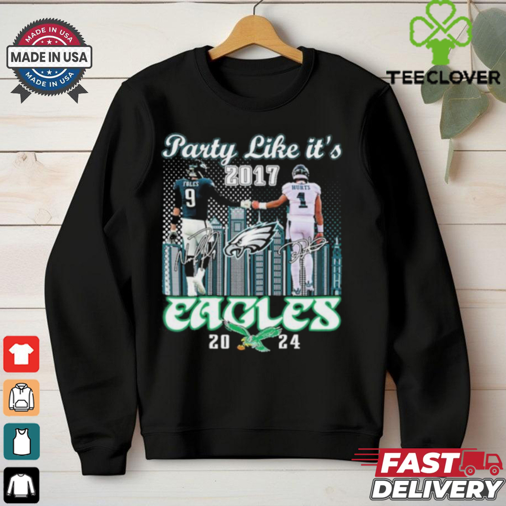 Official Philadelphia Eagles Party Like It’s 2017 Eagles 2024 Shirt Official Philadelphia Eagles Party Like It’s 2017 Eagles 2024 Shirt