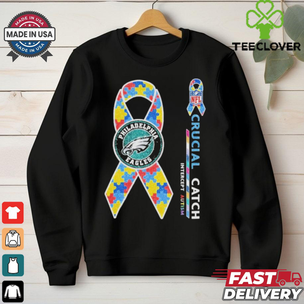 Official Philadelphia Eagles Philly Cancer NFL Crucial Catch Intercept Autism T shirts Official Philadelphia Eagles Philly Cancer NFL Crucial Catch Intercept Autism T shirts