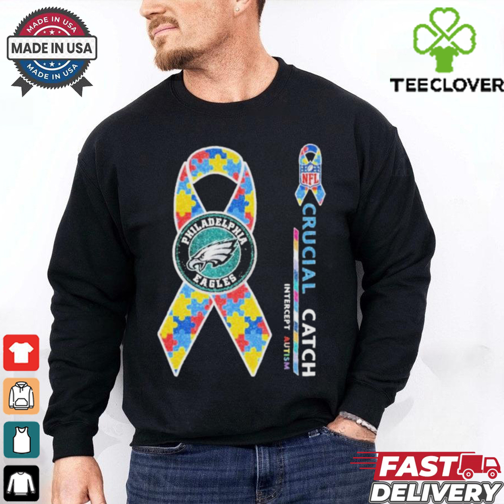 Official Philadelphia Eagles Philly Cancer NFL Crucial Catch Intercept Autism T shirts Official Philadelphia Eagles Philly Cancer NFL Crucial Catch Intercept Autism T shirts