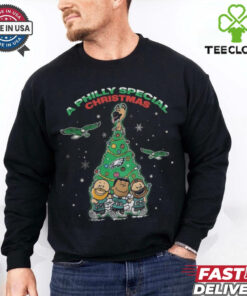 Official Philadelphia Eagles Snoopy A Philly Special Christmas 2024 Shirt