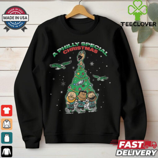 Official Philadelphia Eagles Snoopy A Philly Special Christmas 2024 Shirt