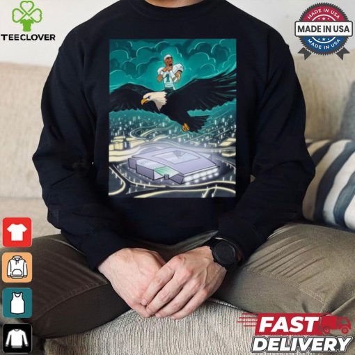 Official Philadelphia Eagles Taking the show to Brazil Shirt