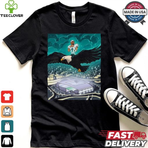 Official Philadelphia Eagles Taking the show to Brazil Shirt