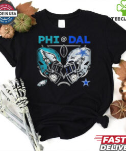 Official Philadelphia Eagles Vs Dallas Cowboys 2024 Gameday Football Matchup T shirt