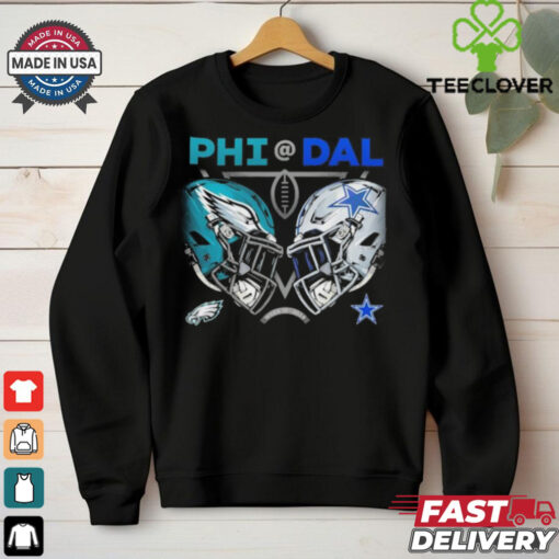 Official Philadelphia Eagles Vs Dallas Cowboys 2024 Gameday Football Matchup T shirt