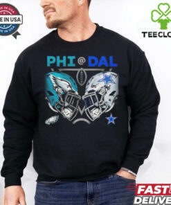 Official Philadelphia Eagles Vs Dallas Cowboys 2024 Gameday Football Matchup T shirt