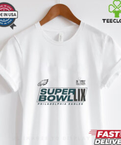 Official Philadelphia Eagles Win Washington Commanders 2024 Super Bowl LIX Participant t shirt