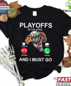 The **Official Philadelphia Eagles Playoffs is Calling and I Must Go Shirt** captures the excitement of the Eagles making a playoff run. With a fun, bold design, it’s perfect for fans who are gearing up for postseason action and want to show their unwavering support for the team!