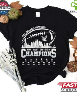 Official Philadelphia Football 2024 NFC East 13 Time Champions Shirt