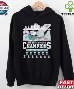 Official Philadelphia Football 2024 NFC East Champions Shirt