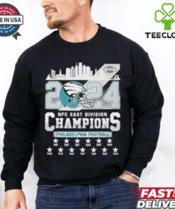 Official Philadelphia Football 2024 NFC East Champions Shirt