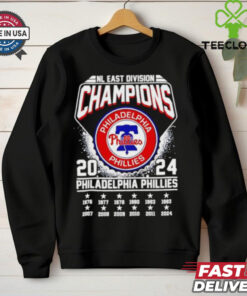 Official Philadelphia Phillies Al East Division Champions 2024 shirt