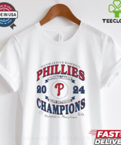 Official Philadelphia Phillies Major League Baseball National League 2024 East Division Champions vintage hoodie, sweater, longsleeve, shirt v-neck, t-shirt