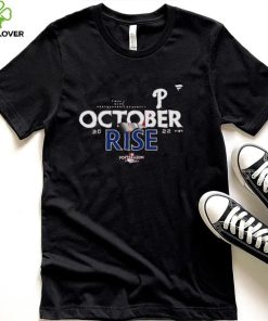 Official Philadelphia Phillies Youth 2022 Postseason Locker Room T Shirt