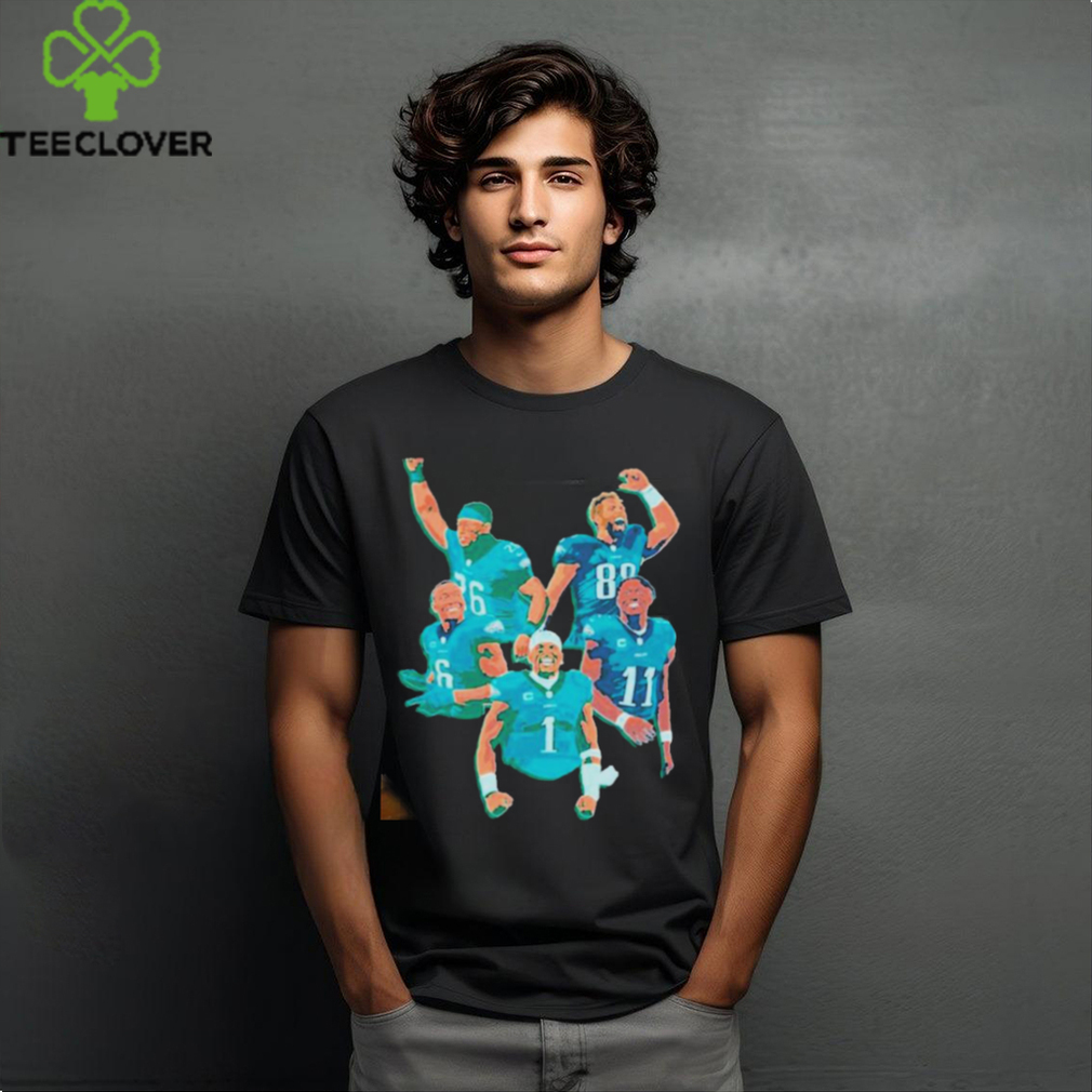 Official Philadelphia eagles Football players NFL shirt Official Philadelphia eagles Football players NFL shirt