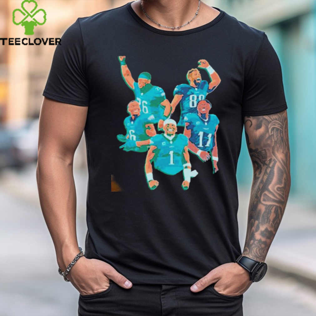Official Philadelphia eagles Football players NFL shirt Official Philadelphia eagles Football players NFL shirt