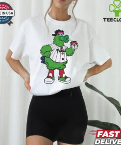 Official Phillies Smoking Philadelphia Phillies Mascot Shirt
