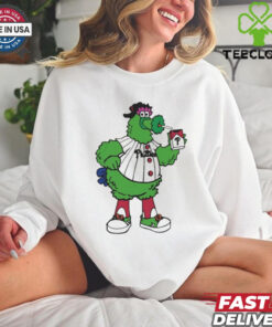 Official Phillies Smoking Philadelphia Phillies Mascot Shirt