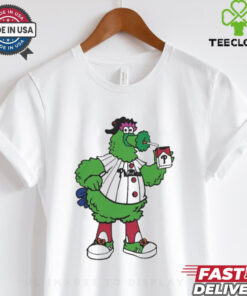 Official Phillies Smoking Philadelphia Phillies Mascot Shirt