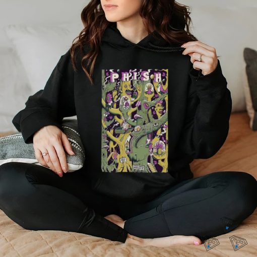Official Phish’s Summer Tour July 19 21 2024 Xfinity Center Mansfield MA Poster Shirt