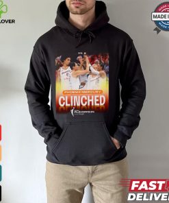 Official Phoenix Mercury Clinched WNBA Playoffs 2024 shirt