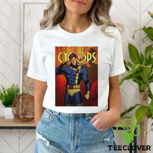 Official Picture Art Cyclops Promotional For X men 97 T shirt