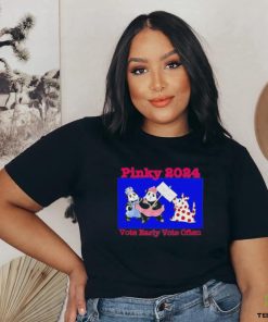 Official Pinky 2024 Vote Early Vote Often Shirt