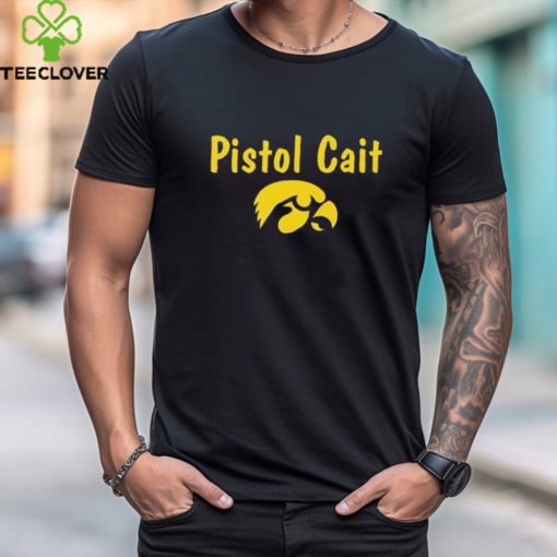 Official Pistol Cait 2024 Iowa Hawkeye Basketball T Shirt